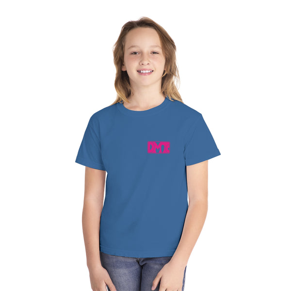 Youth Tee - Grom Wire Badge Shirt - Comfort Colors