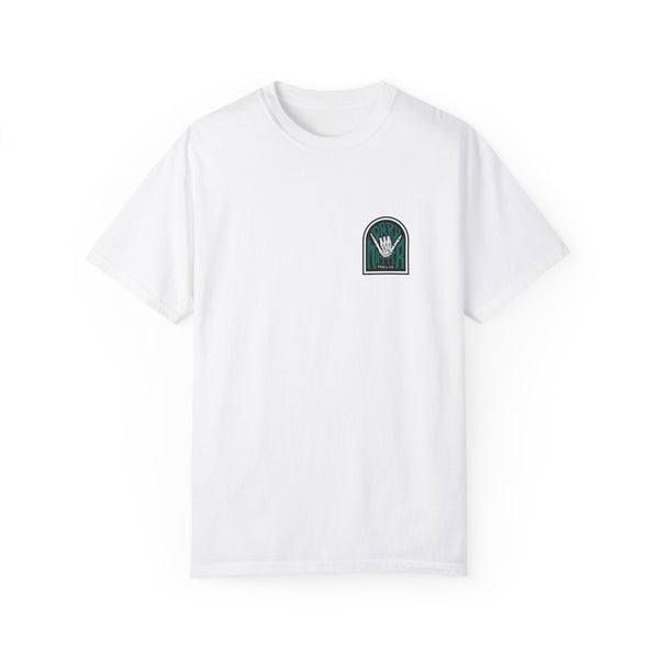 Shaka to the Grave Comfort Colors T-Shirt - White