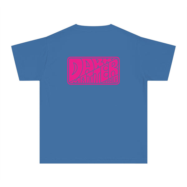 Youth Tee - Grom Wire Badge Shirt - Comfort Colors
