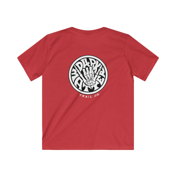 Dirt Surf Grom Division Kids Tee - Red