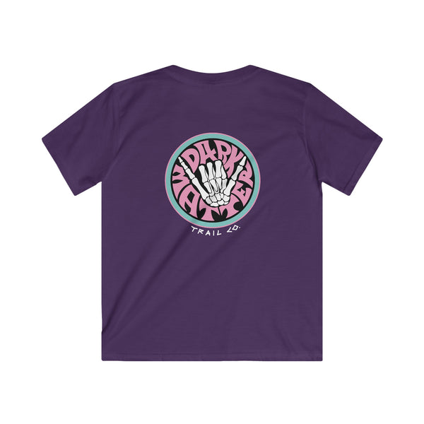 Grom Division Dirt Surf Kids Tee - Purple