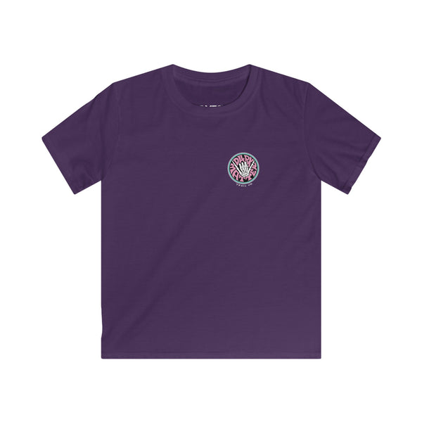 Grom Division Dirt Surf Kids Tee - Purple