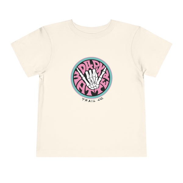 Grom Division Dirt Surf Toddler Tee - Natural/Pastel logo