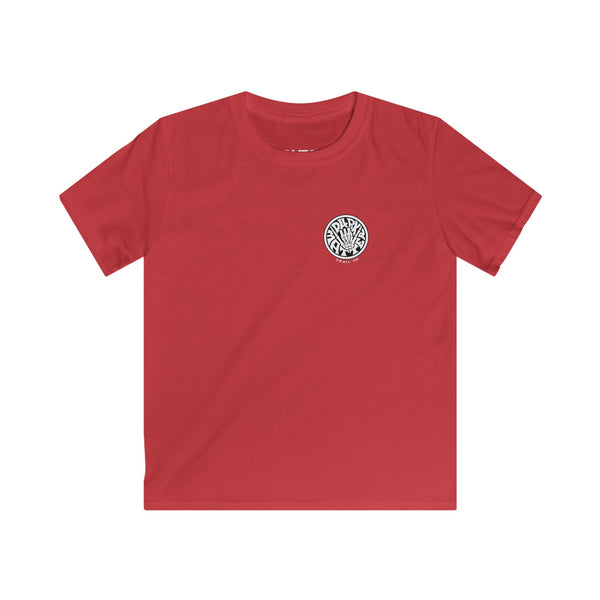 Dirt Surf Grom Division Kids Tee - Red