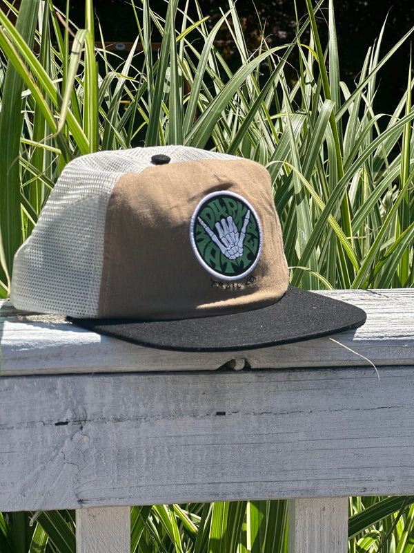 Dirt Surf Trucker - Hemp Taupe/Stone Mesh