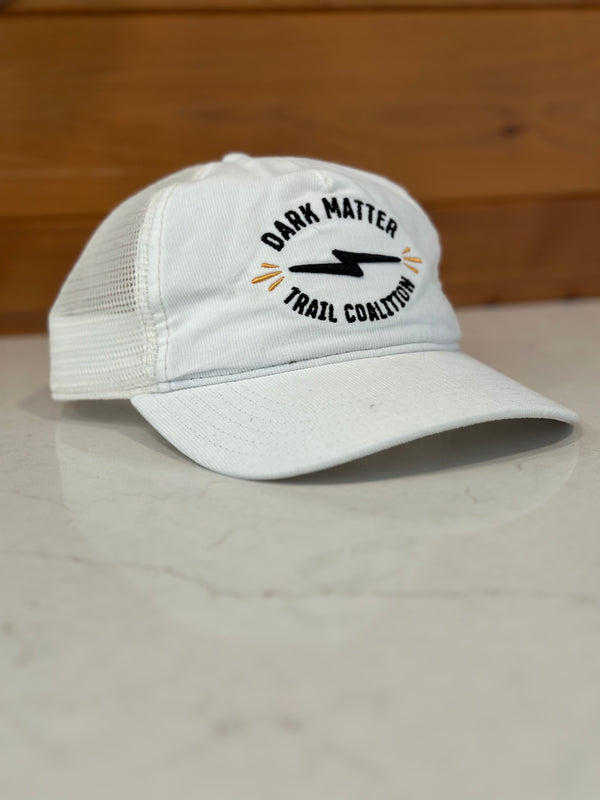 Bolt Trucker Hat - White