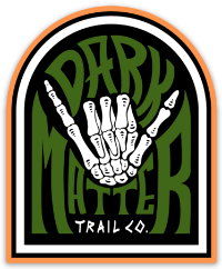 Shaka to the Grave 3" Sticker - Green/Orange