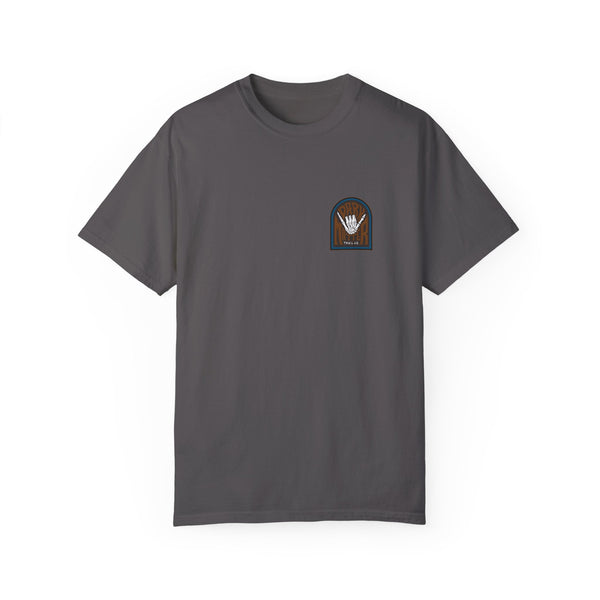 Shaka to the Grave Comfort Colors T-shirt - Graphite