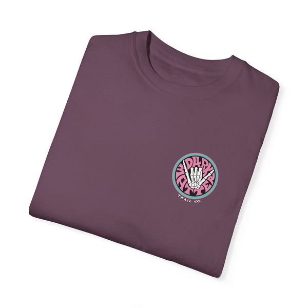 Dirt Surf Pastel Pink/Blue Comfort Colors T-shirt