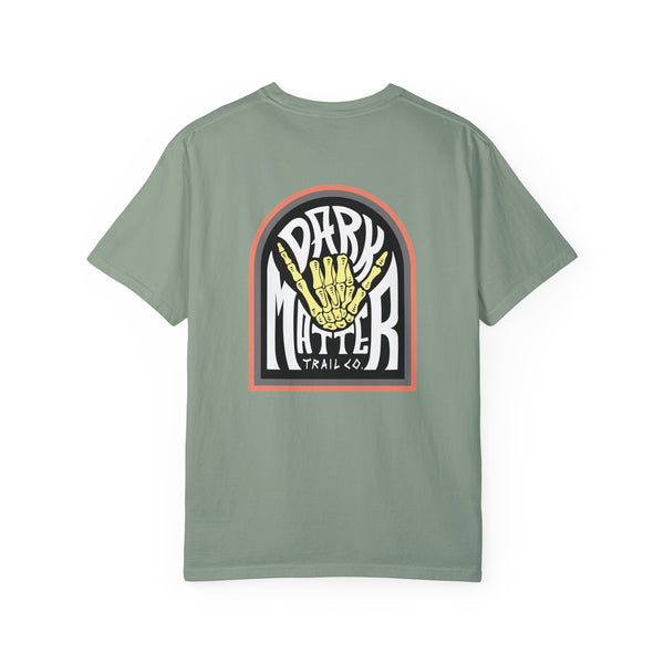 Dirt Surf to the Grave Comfort Colors T-Shirt - Pastel Red and Yellow