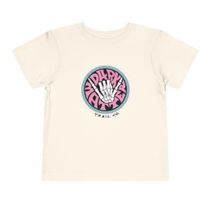 Grom Division Dirt Surf Toddler Tee - Natural/Pastel logo